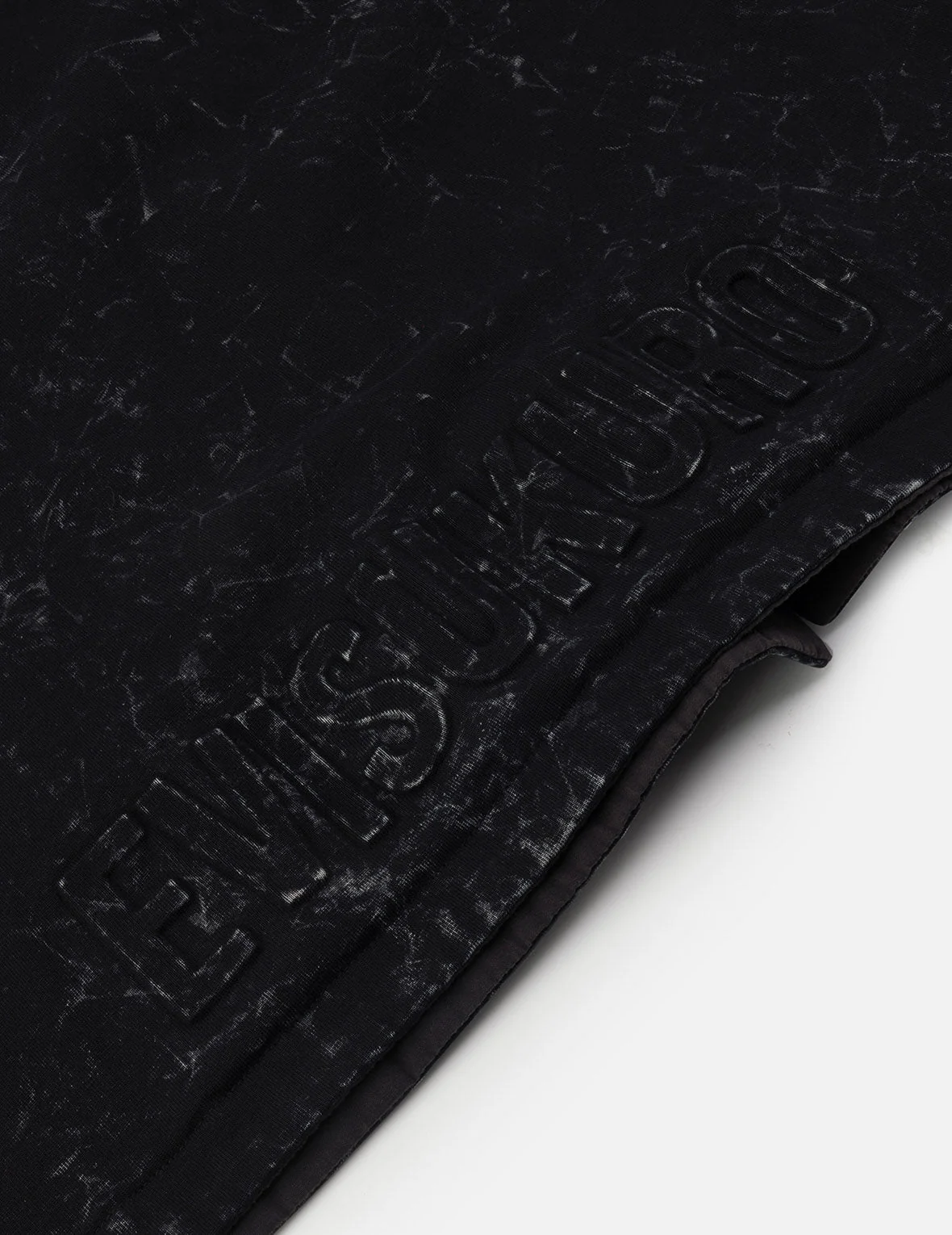 Reversible Washed Logo Embroidery and Embossing Relax Fit Jersey Shirt - Image 14