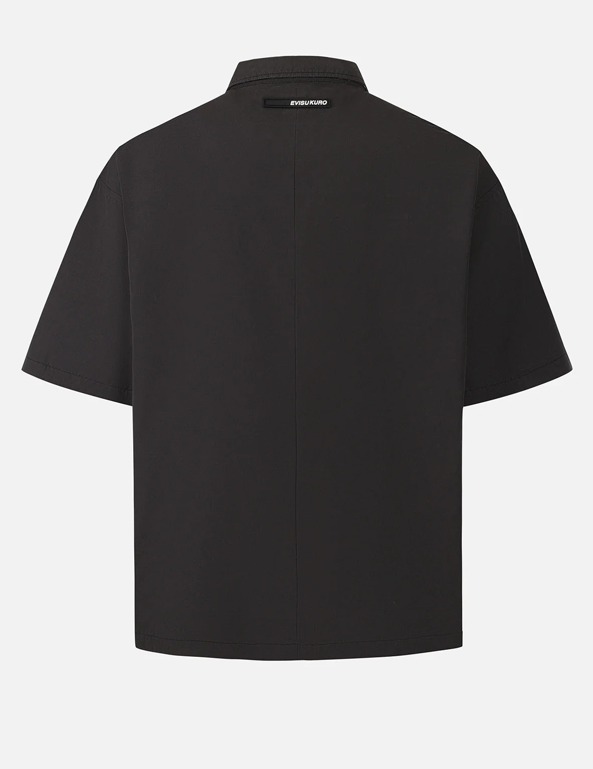 Reversible Washed Logo Embroidery and Embossing Relax Fit Jersey Shirt - Image 2