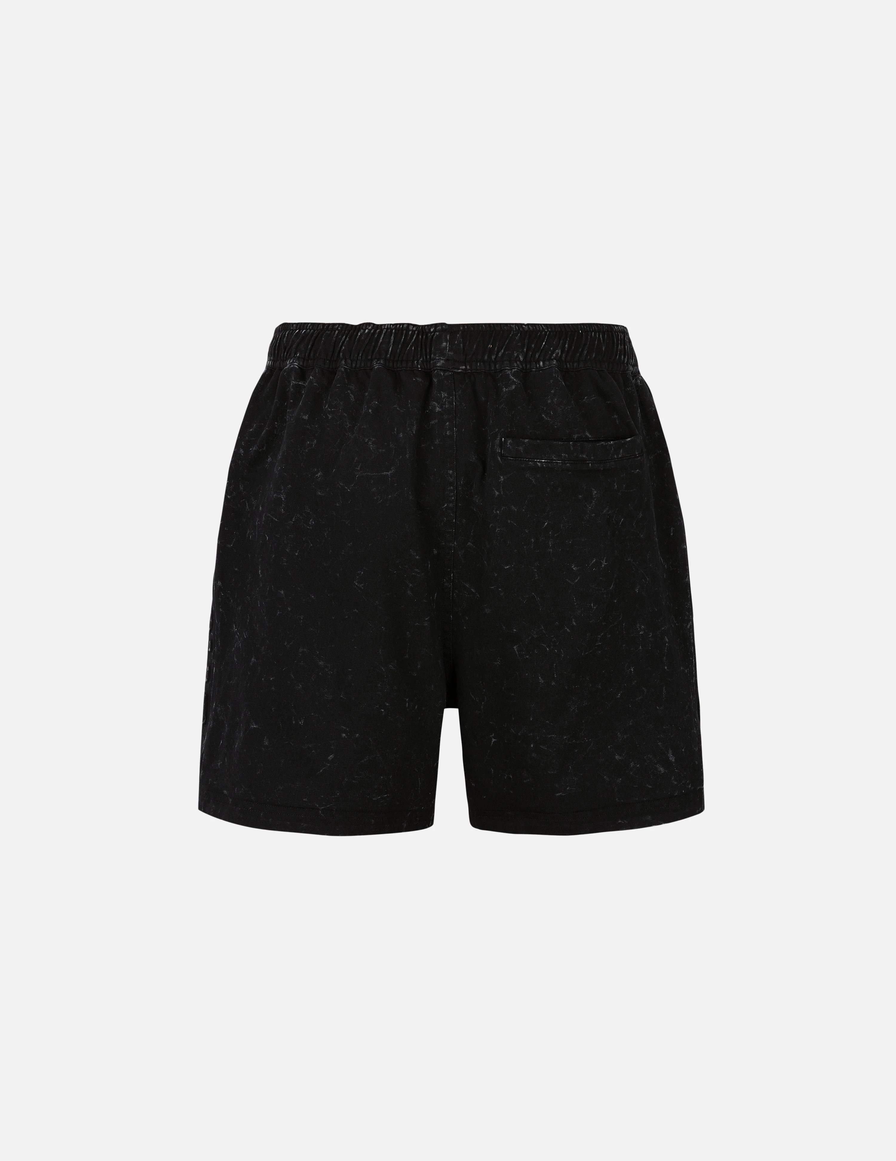 Reversible Washed Relax Fit Jersey Shorts - Image 2