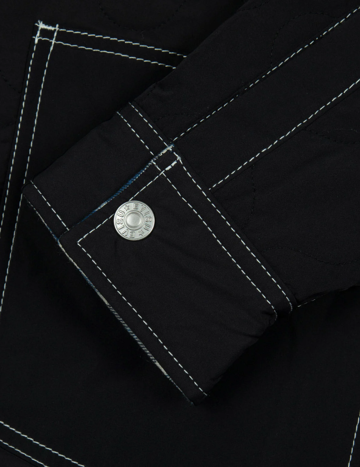 Reversible with Seagull Print Loose Fit Shirt Jacket - Image 11