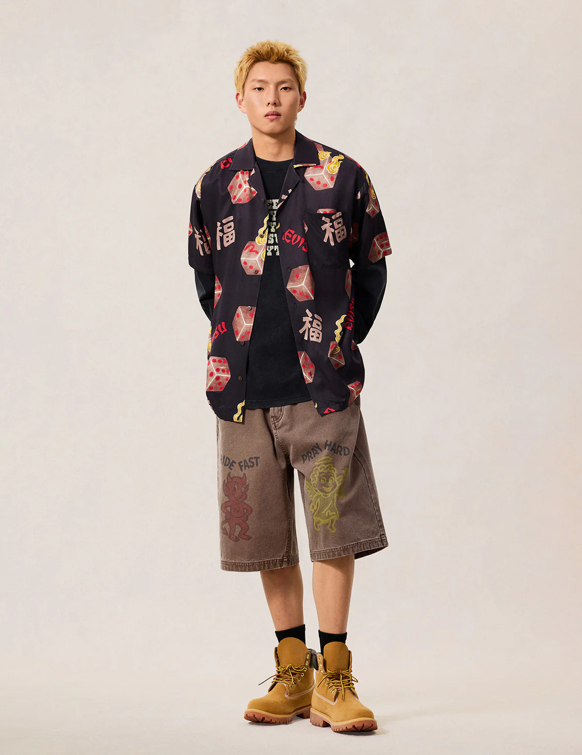 Washed Wide Wale Shorts - Image 7