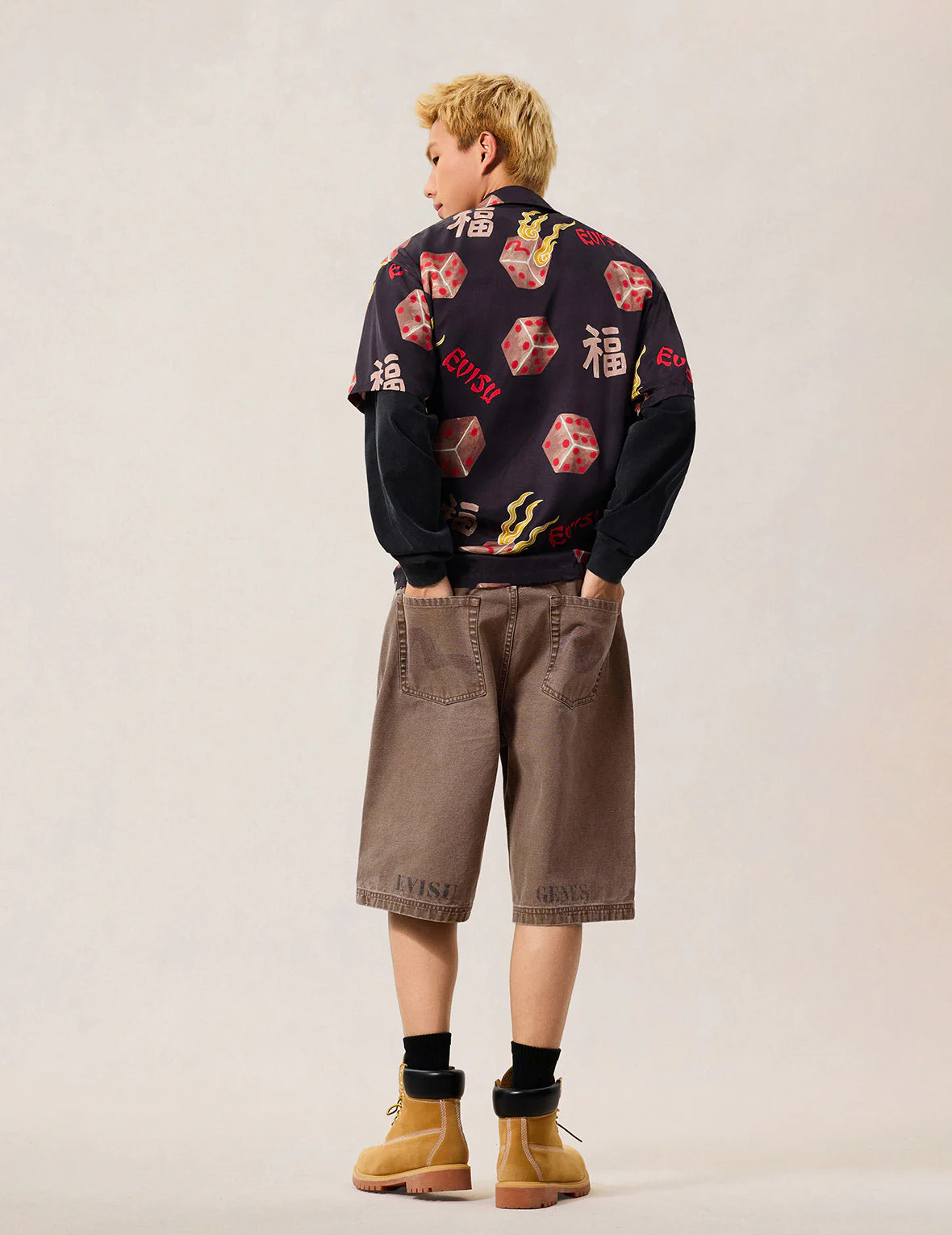 Washed Wide Wale Shorts - Image 8