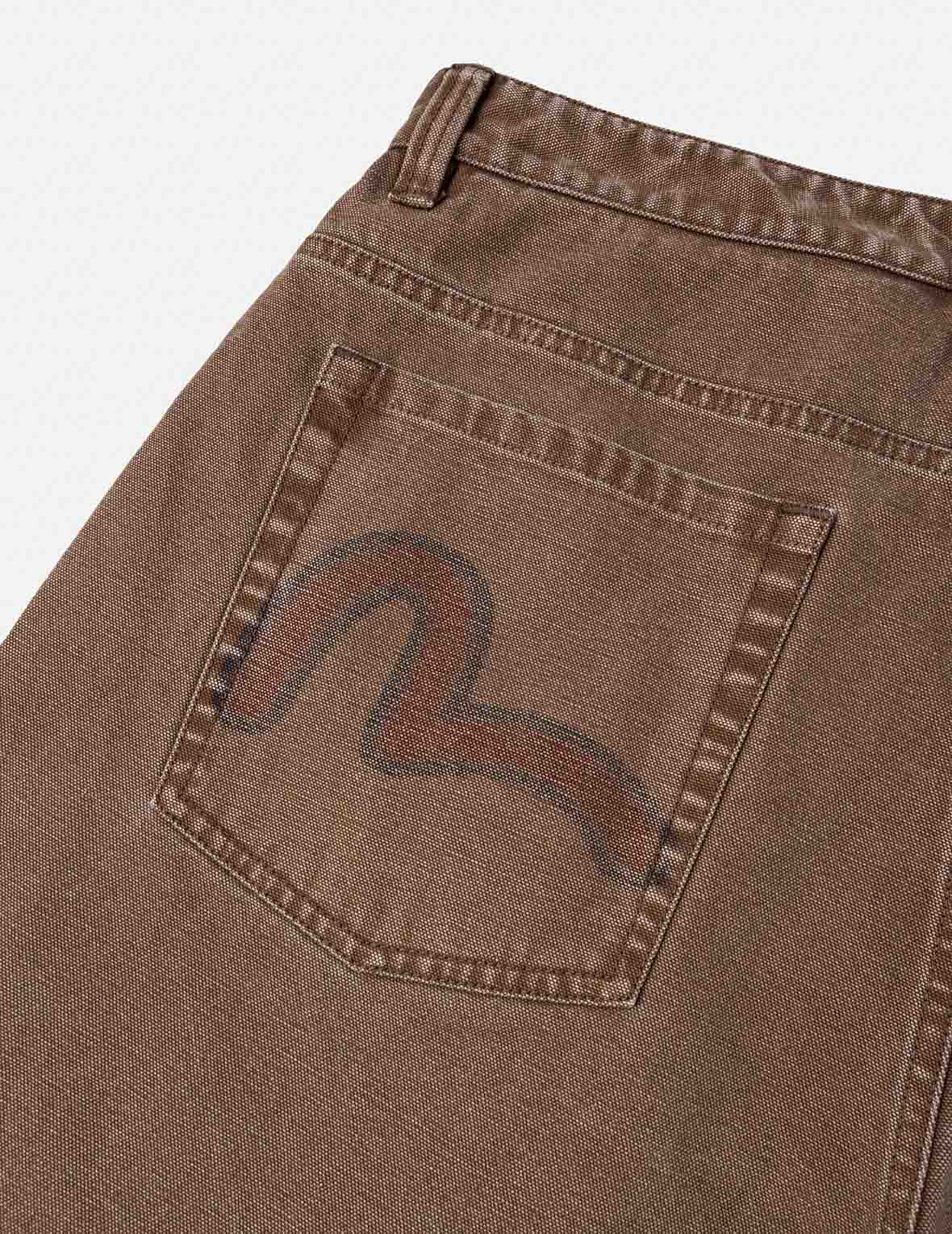 Washed Wide Wale Shorts - Image 9