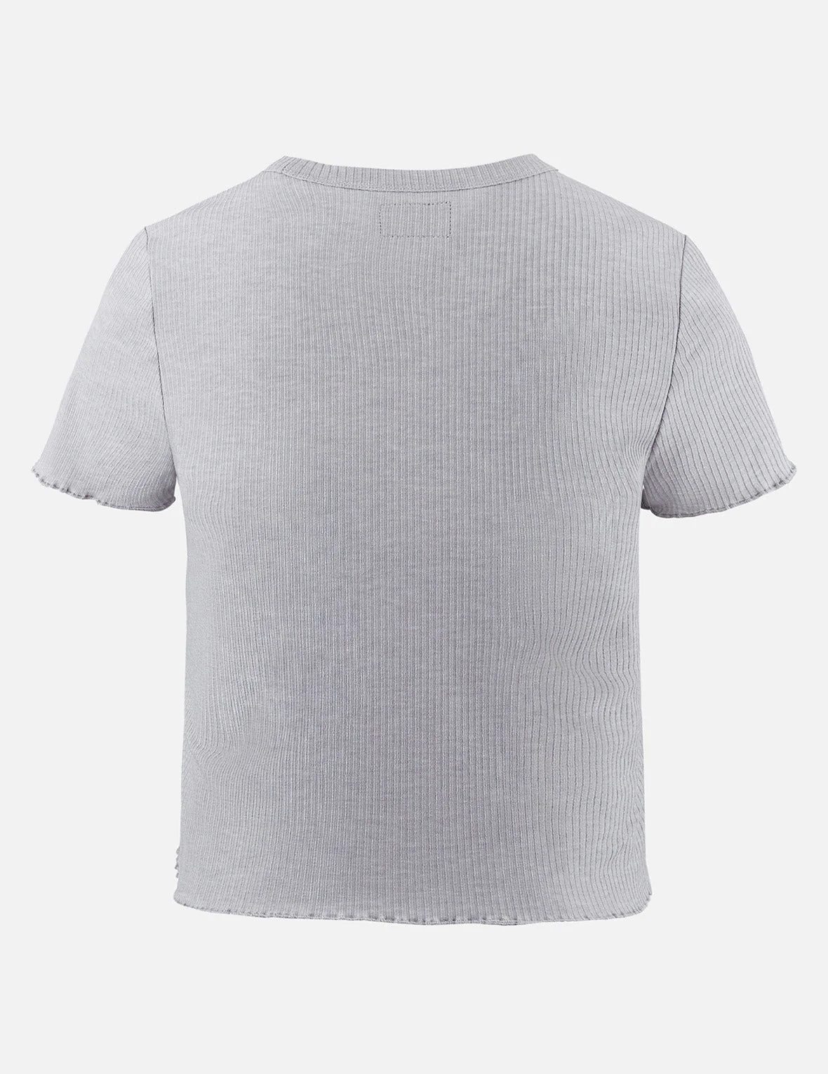 Rope Twist Logo Embroidery Fashion Fit T-shirt - Image 3