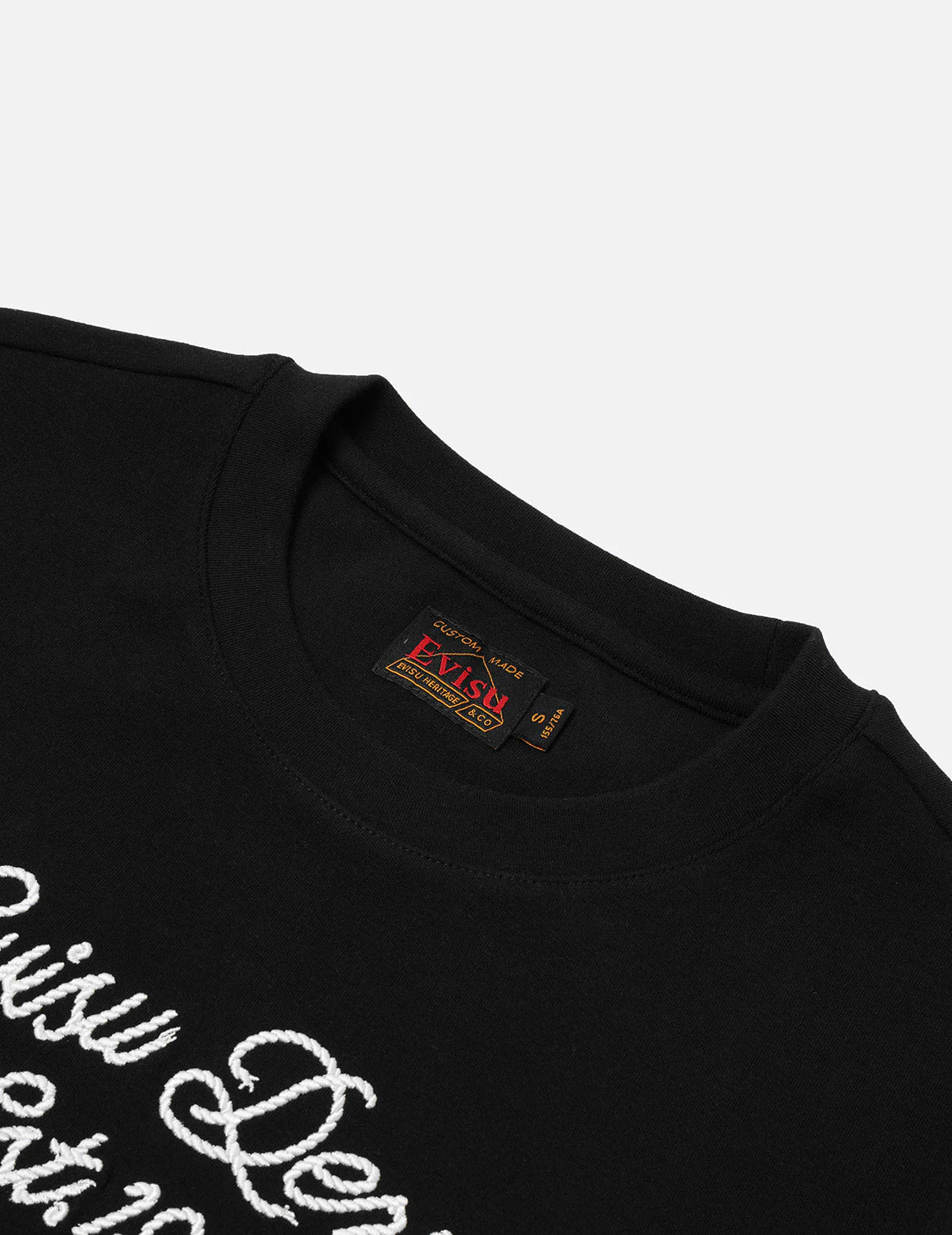 Rope Twist Slogan Embroidery Boyfriend T-Shirt - Image 6