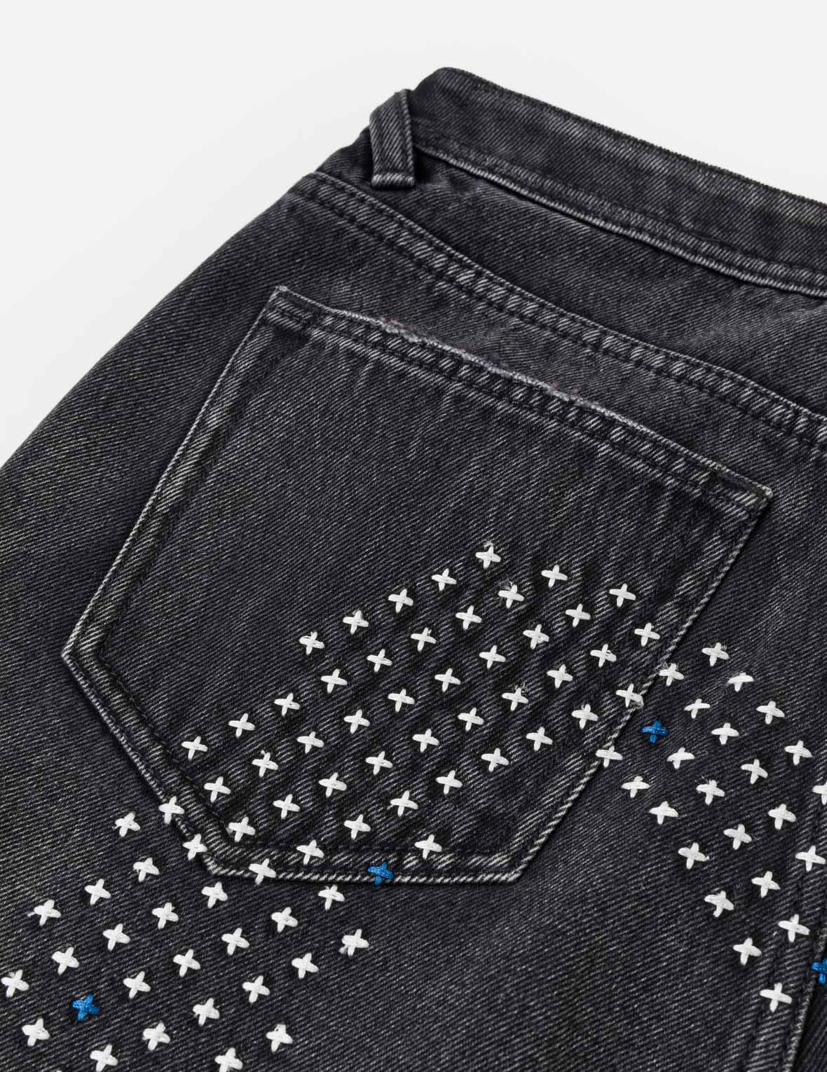 Sashiko Cat Daicock Jeans - Image 6