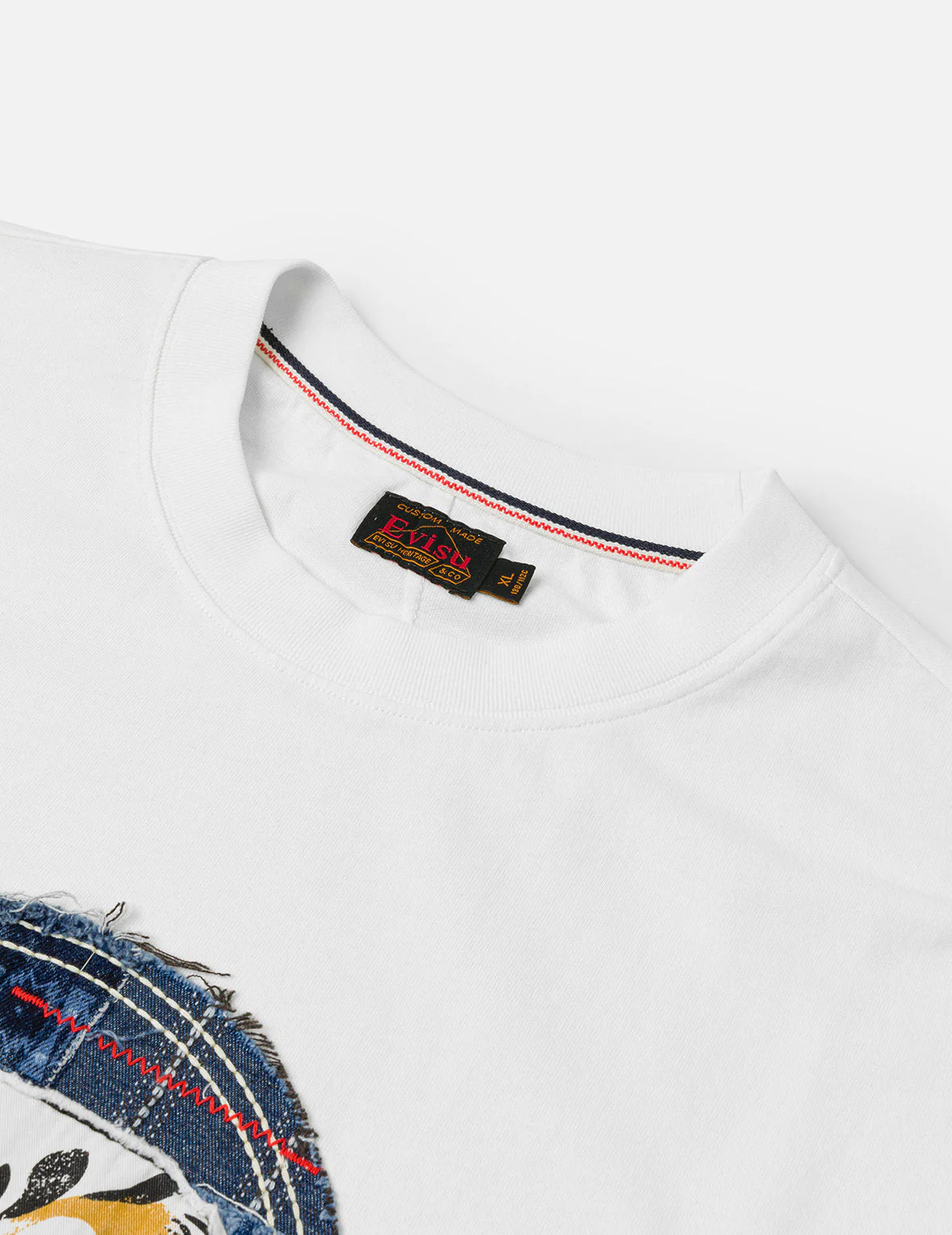 Sashiko Daruma and Seagull Relax Fit T-Shirt - Image 22