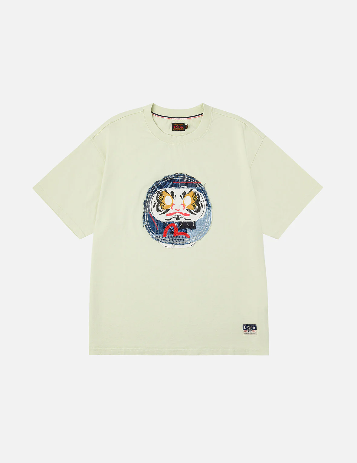 Sashiko Daruma and Seagull Relax Fit T-Shirt - Image 9