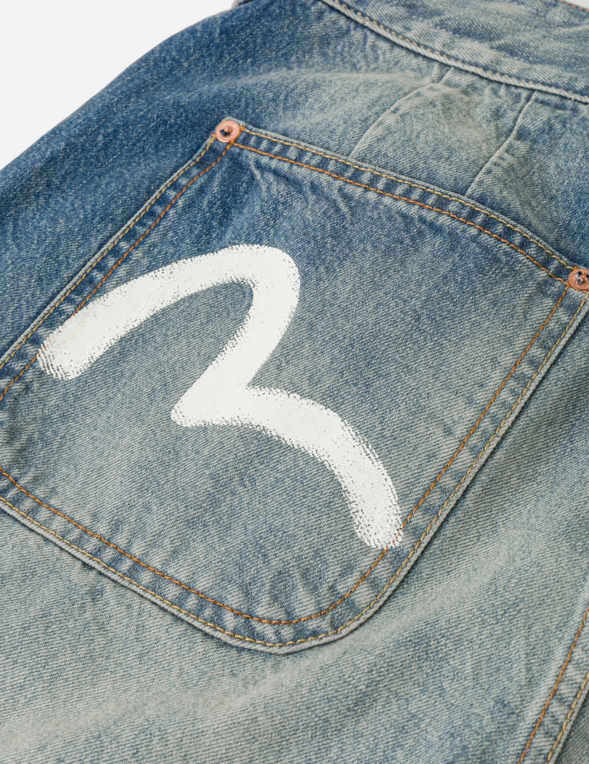 Sashiko Patch Denim Shorts - Image 8