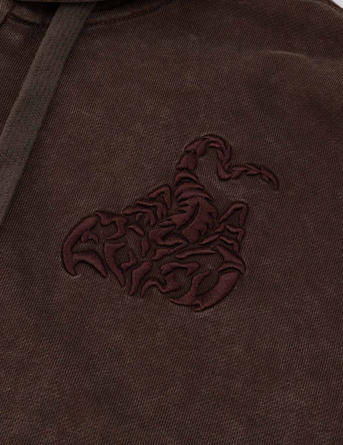 Scorpio Embroidery Hoodie - Image 5