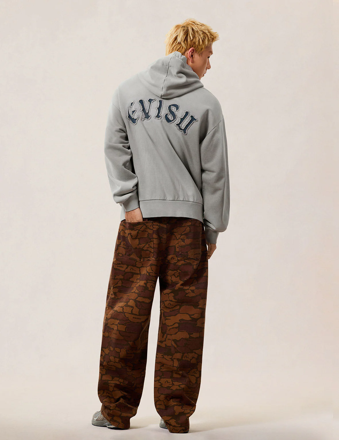 Scorpio Graphic Logo Patchwork Hoodie - Image 8