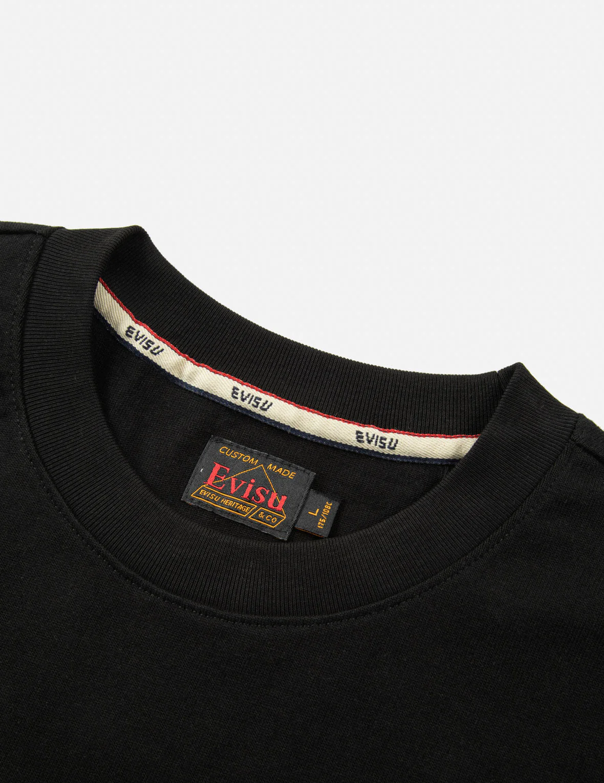 Sea God Print and Seagull Brocade Appliqué  Regular Fit T-shirt - Image 9