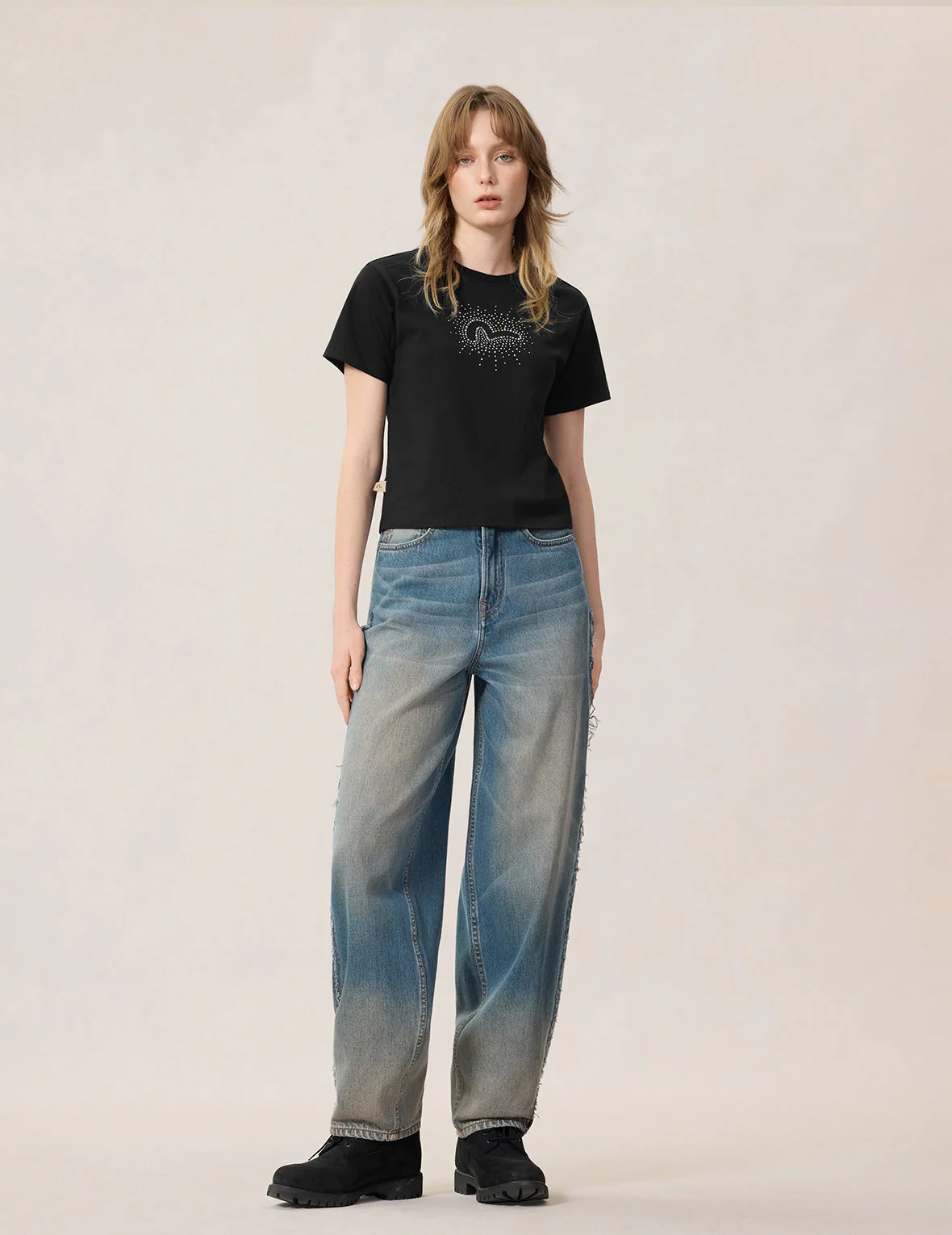 Seagaull Rhinestones T-Shirt - Image 9
