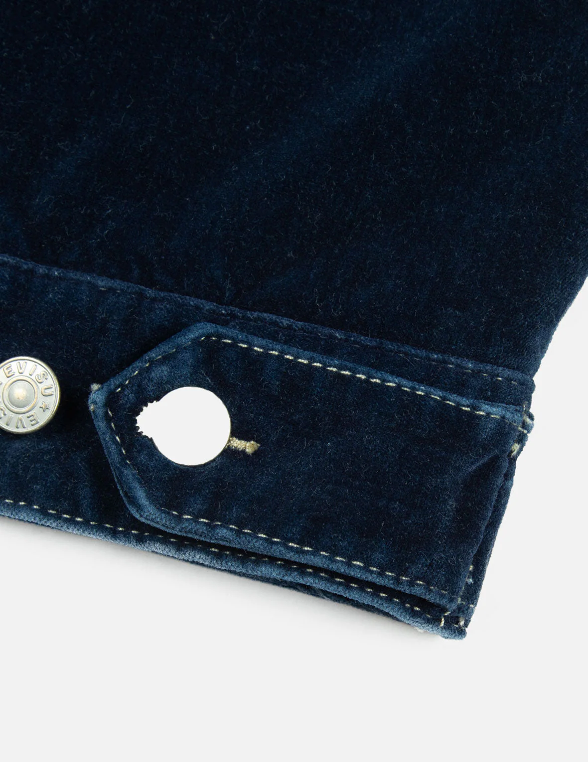 Seagull and Allover Kamon Embroidery Pockets Loose Fit Padded Denim Jacket - Image 12