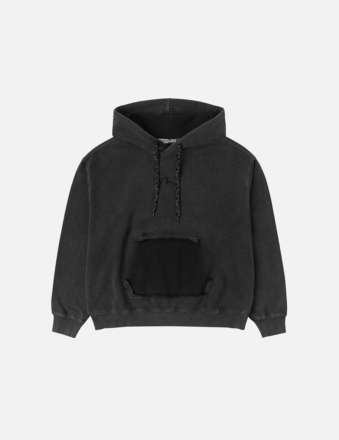 Seagull and EVISUKURO E Embroidery Loose Fit Hoodie - Image 3