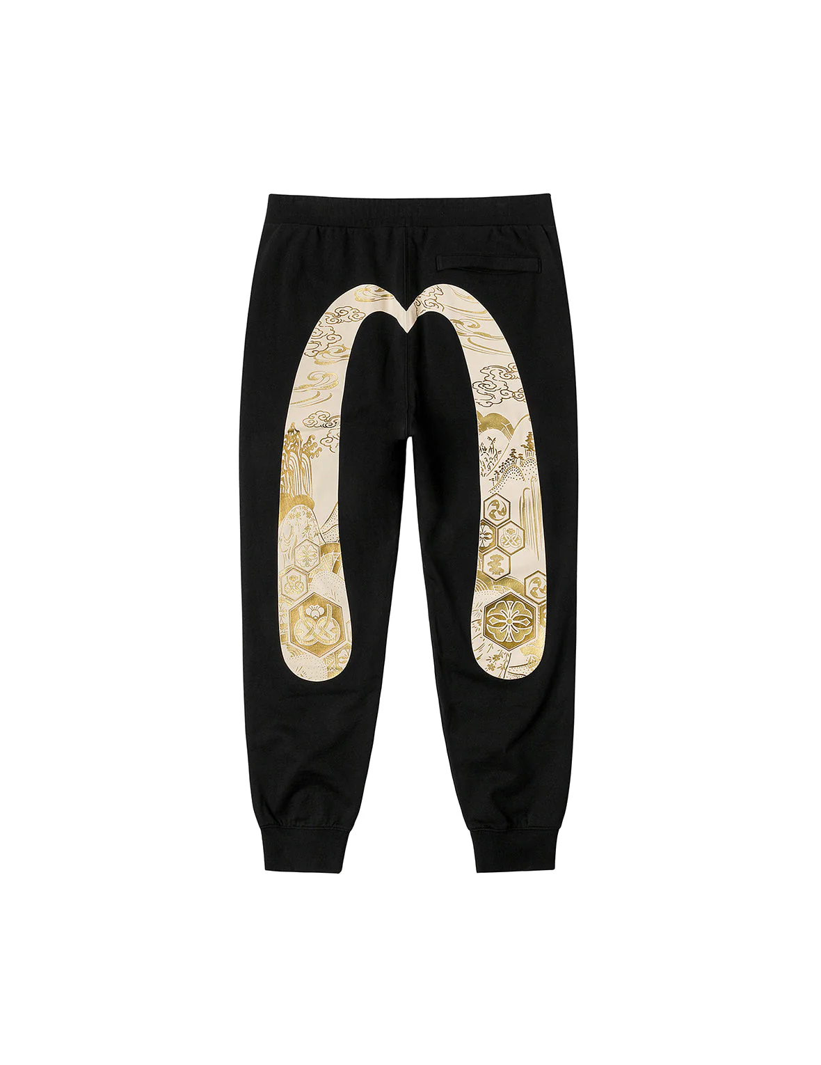 Seagull and Grateful Crane Daicock Print Regular Fit Sweatpants - Image 14
