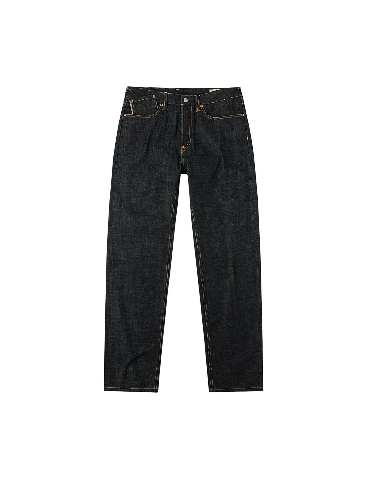 Seagull and Japanese Temple Embroidery Regular Fit Jeans #2020 - Image 2