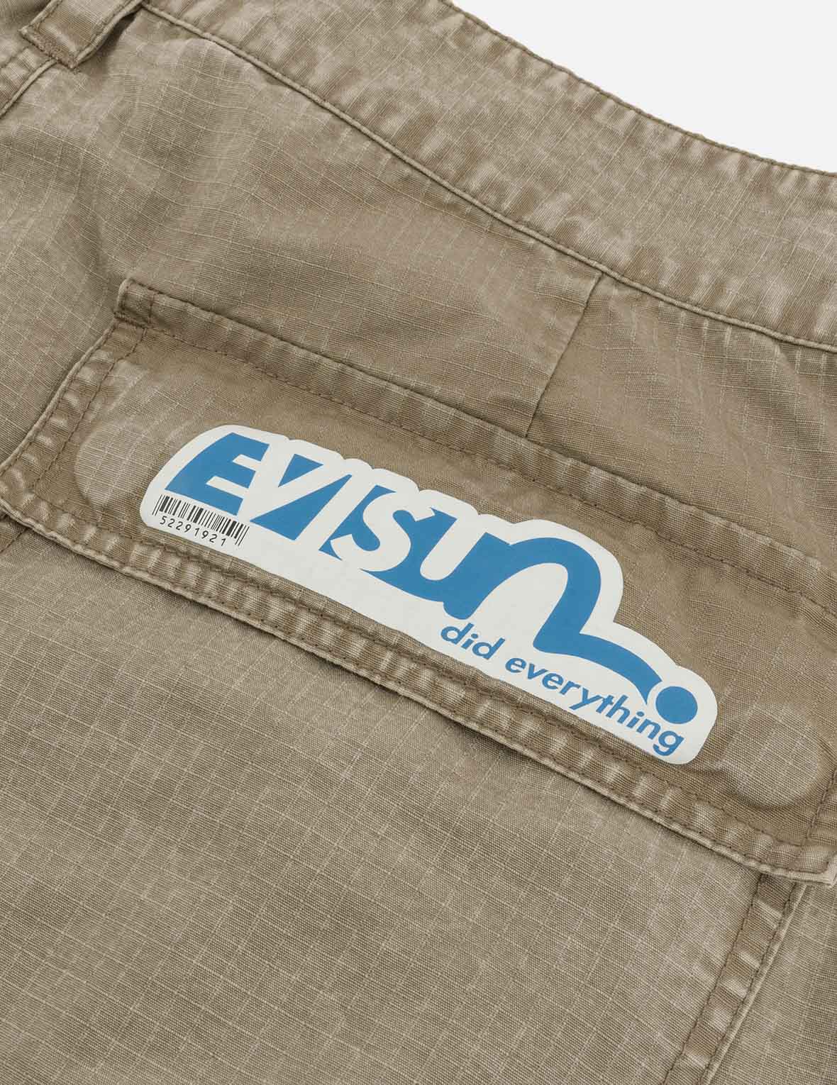 Seagull and Kamon Embroidery Straight Fit Woven Joggers - Image 10