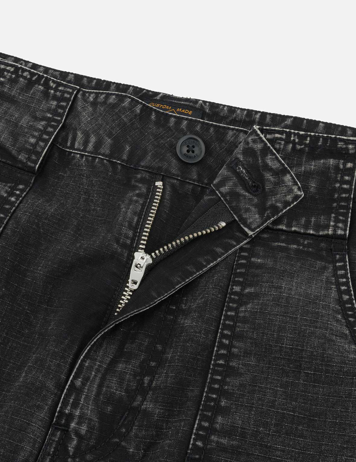 Seagull and Kamon Embroidery Straight Fit Woven Joggers - Image 19