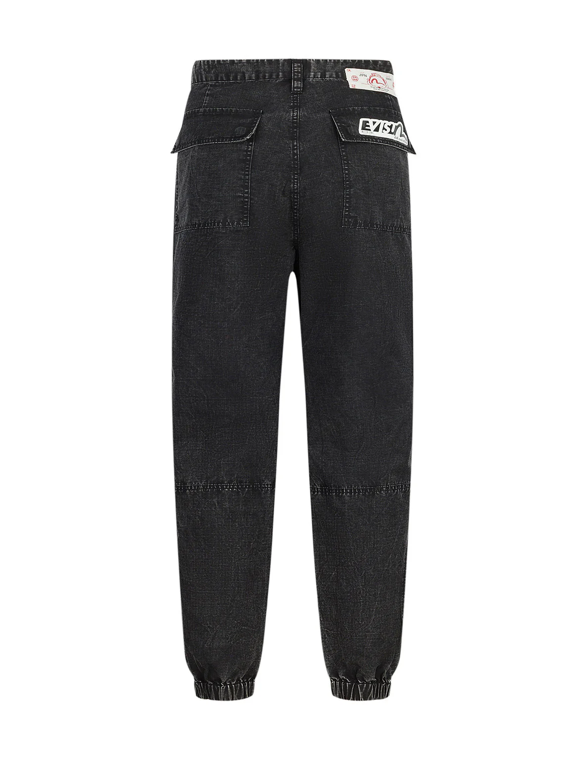 Seagull and Kamon Embroidery Straight Fit Woven Joggers - Image 26