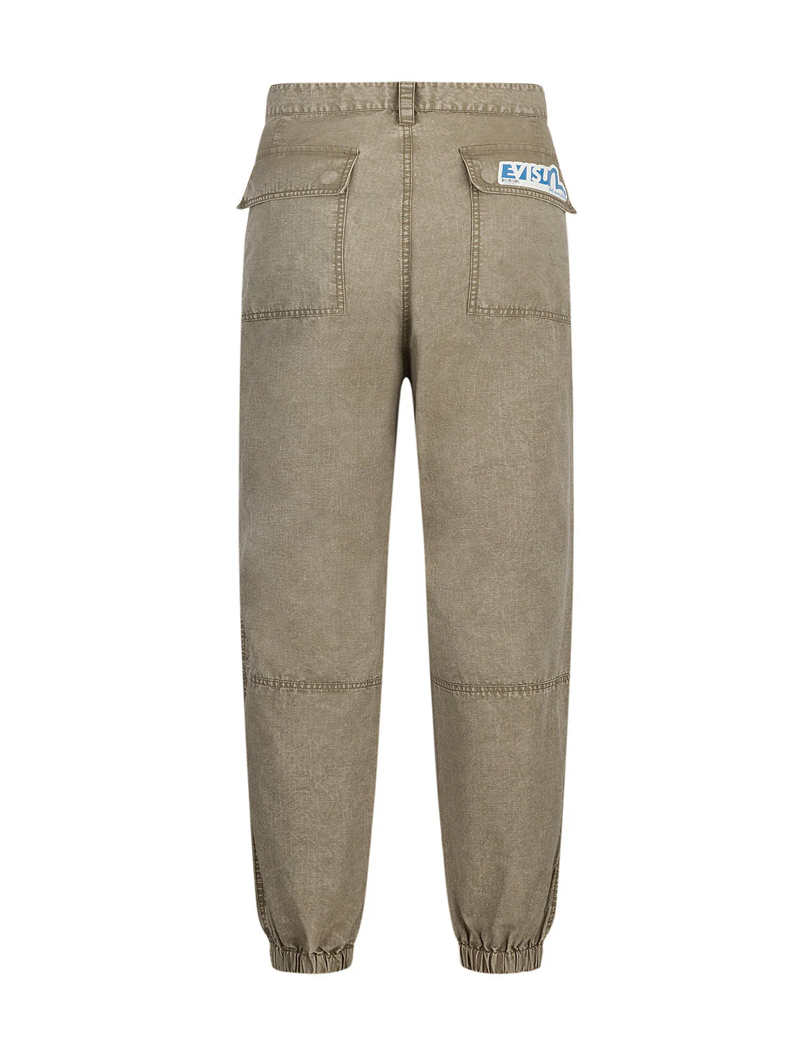 Seagull and Kamon Embroidery Straight Fit Woven Joggers - Image 27