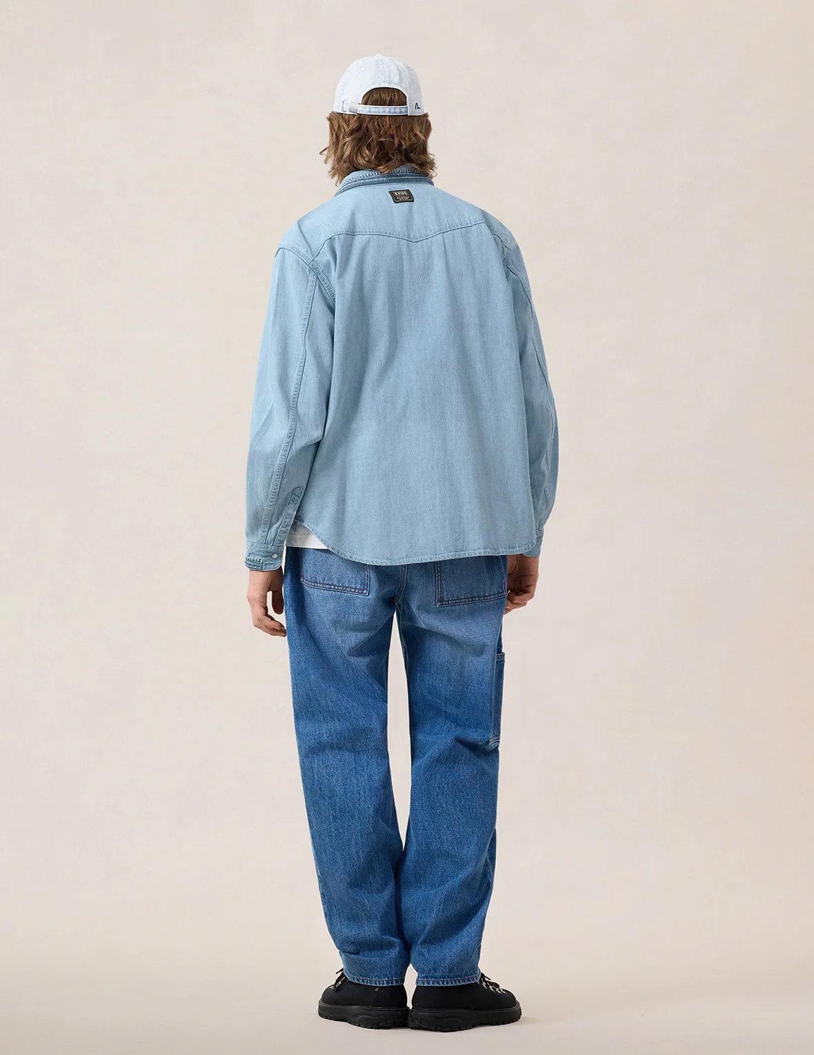 Seagull and Line Embroidery Shirt - Image 6