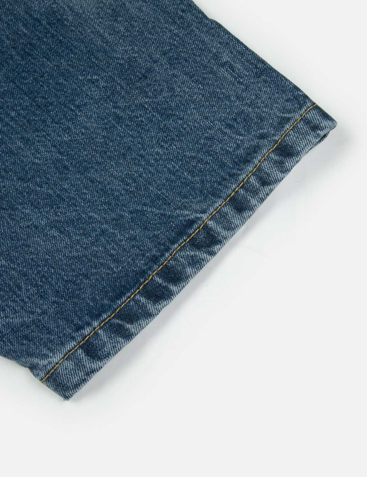 Seagull and Logo Appliqué Embroidery Boxy Denim Short-Sleeves Shirt - Image 11