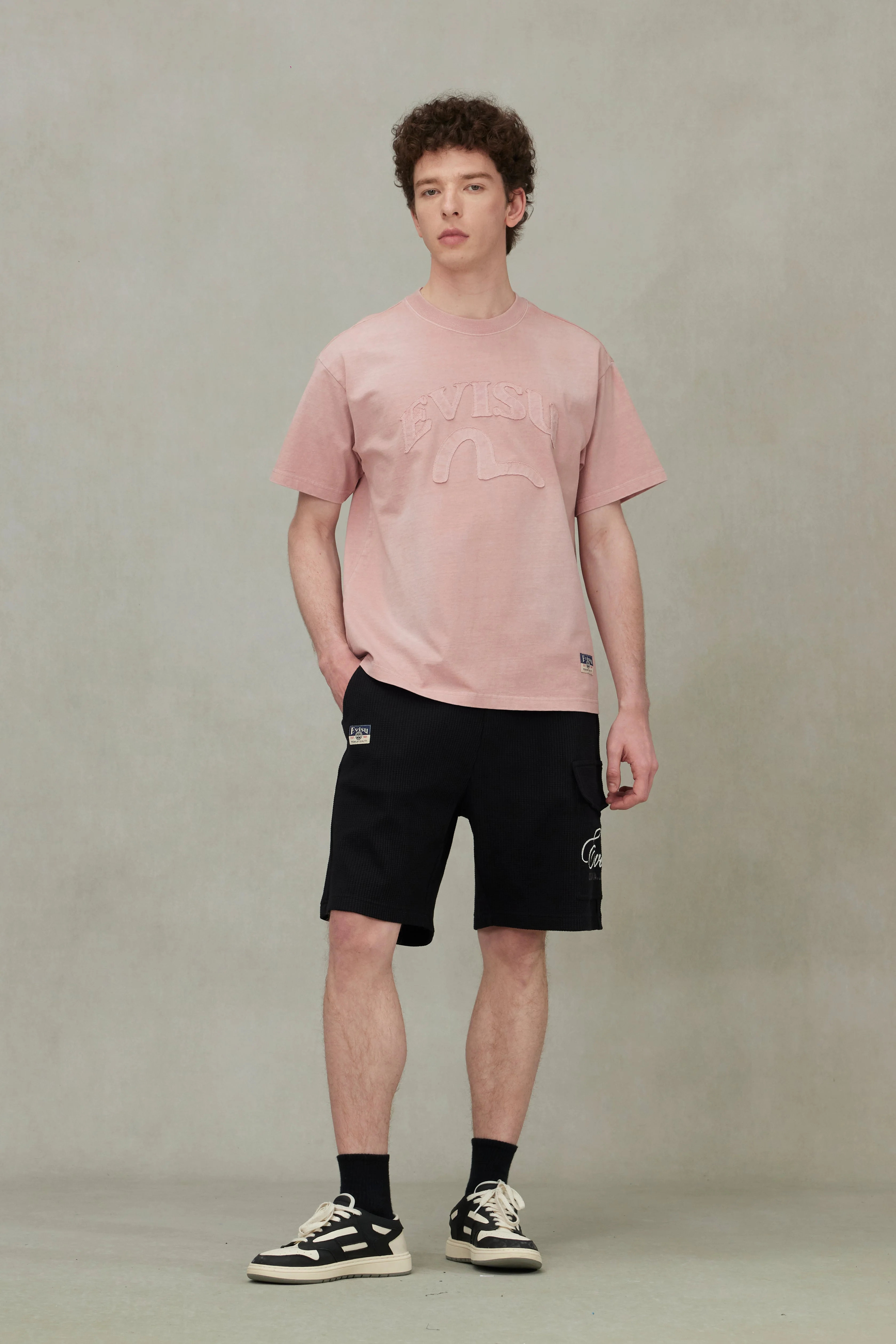 Seagull and Logo Appliqué Embroidery Relax Fit T-Shirt - Image 5