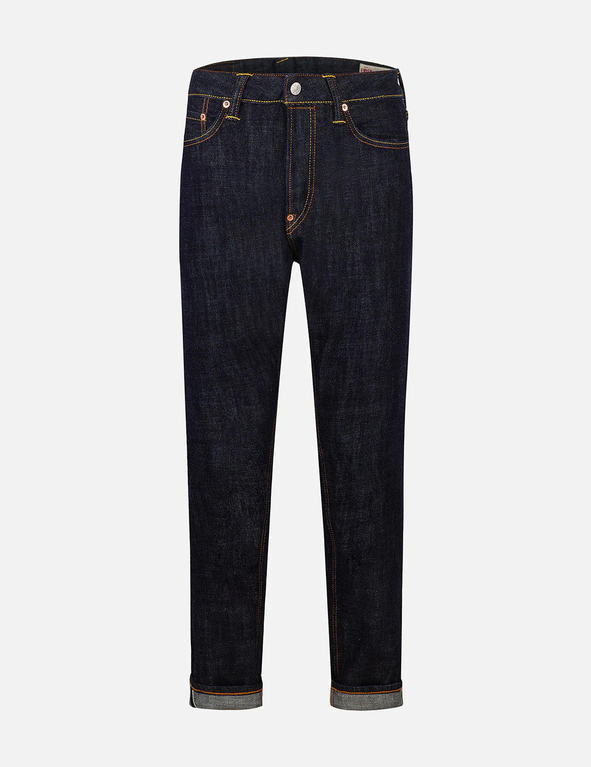 Seagull and Logo Brocade Appliqué Taper Fit Jeans #2017 - Image 2
