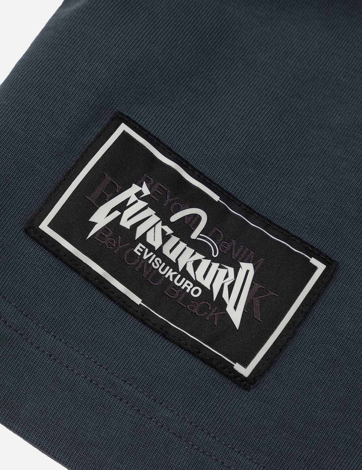 Seagull and Logo Embroidery Oversized Garment Dye T-Shirt - Image 22