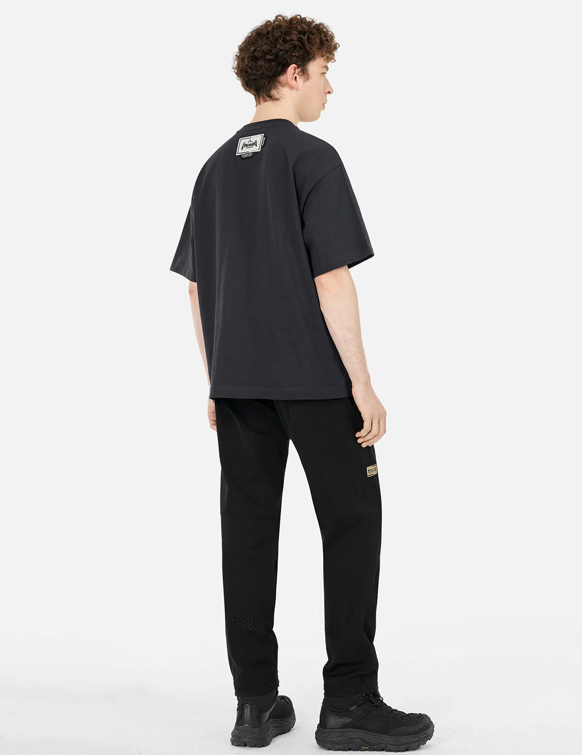 Seagull and Logo Embroidery Regular Fit Sport Pants - Image 4
