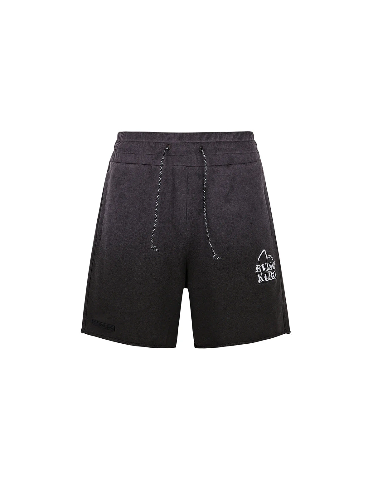 Seagull and Logo Embroidery Relax Fit Rock-Washed Sweatshorts - Image 11