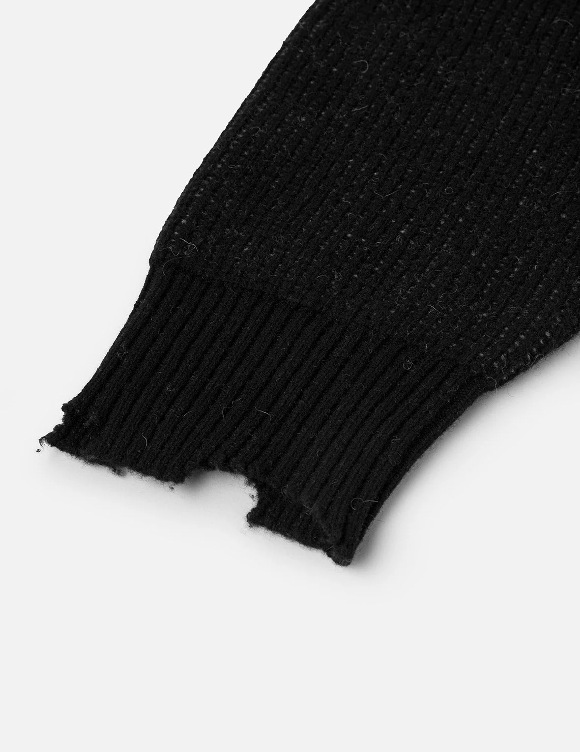 Seagull and Logo Intarsia Relax Fit Knitted Sweater - Image 11