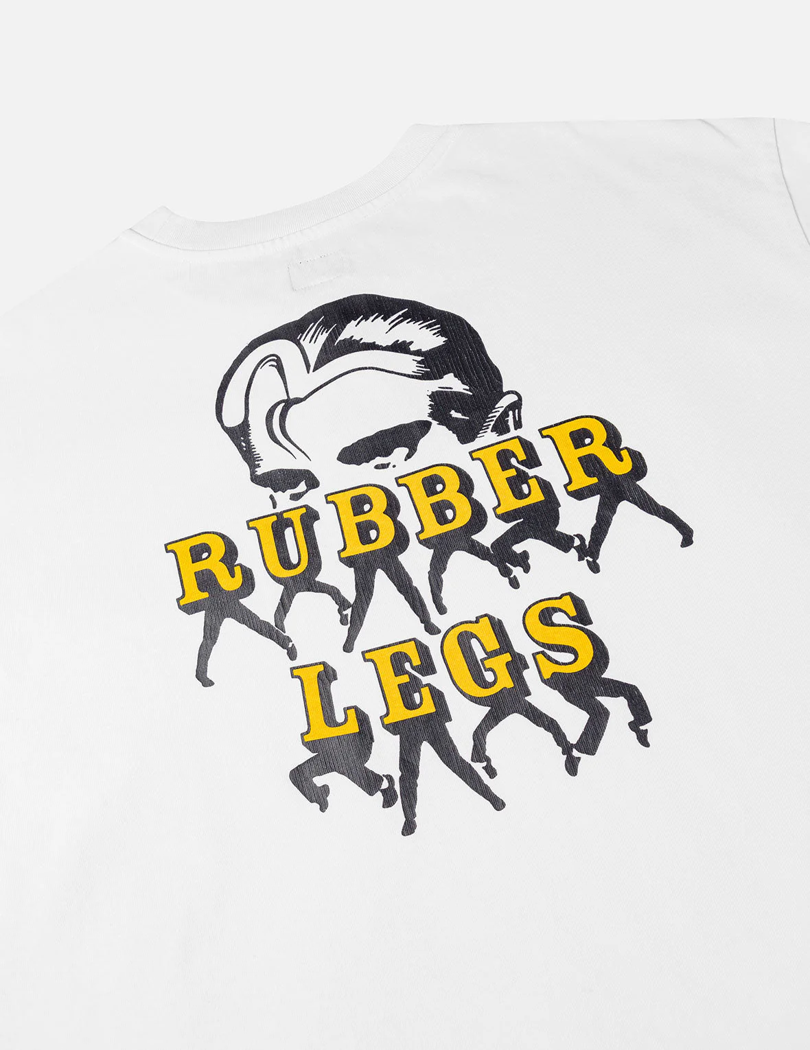 Seagull and Rubber Legs Print Relax Fit Long-sleeve T-shirt - Image 13