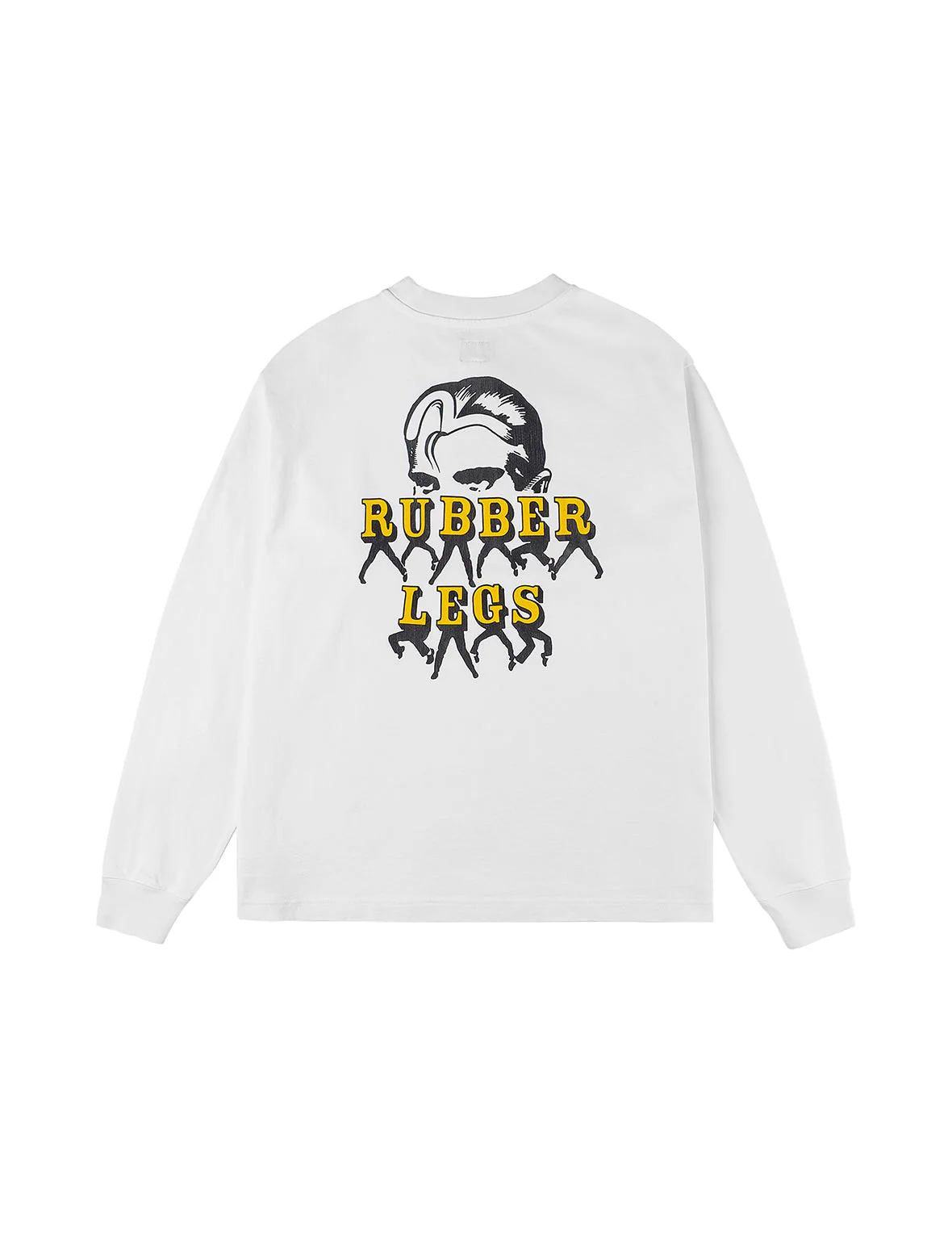 Seagull and Rubber Legs Print Relax Fit Long-sleeve T-shirt - Image 21
