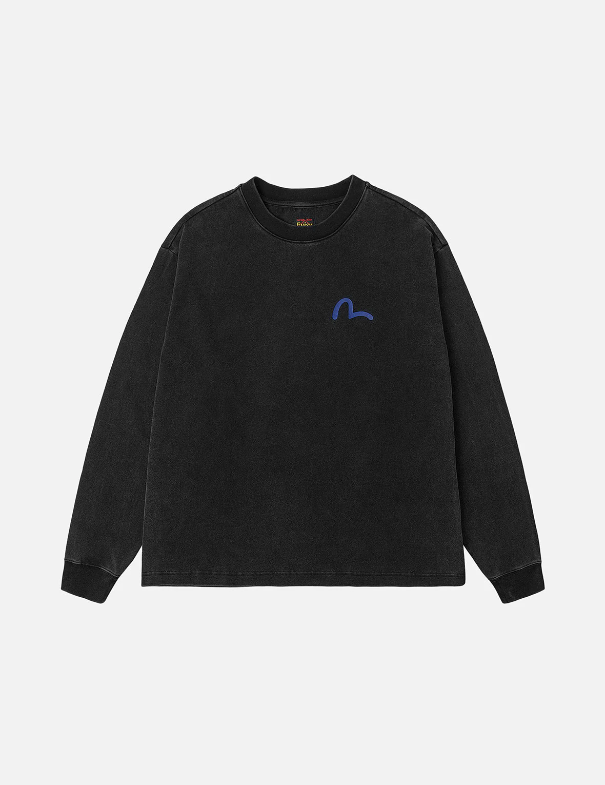 Seagull and Rubber Legs Print Relax Fit Long-sleeve T-shirt - Image 8