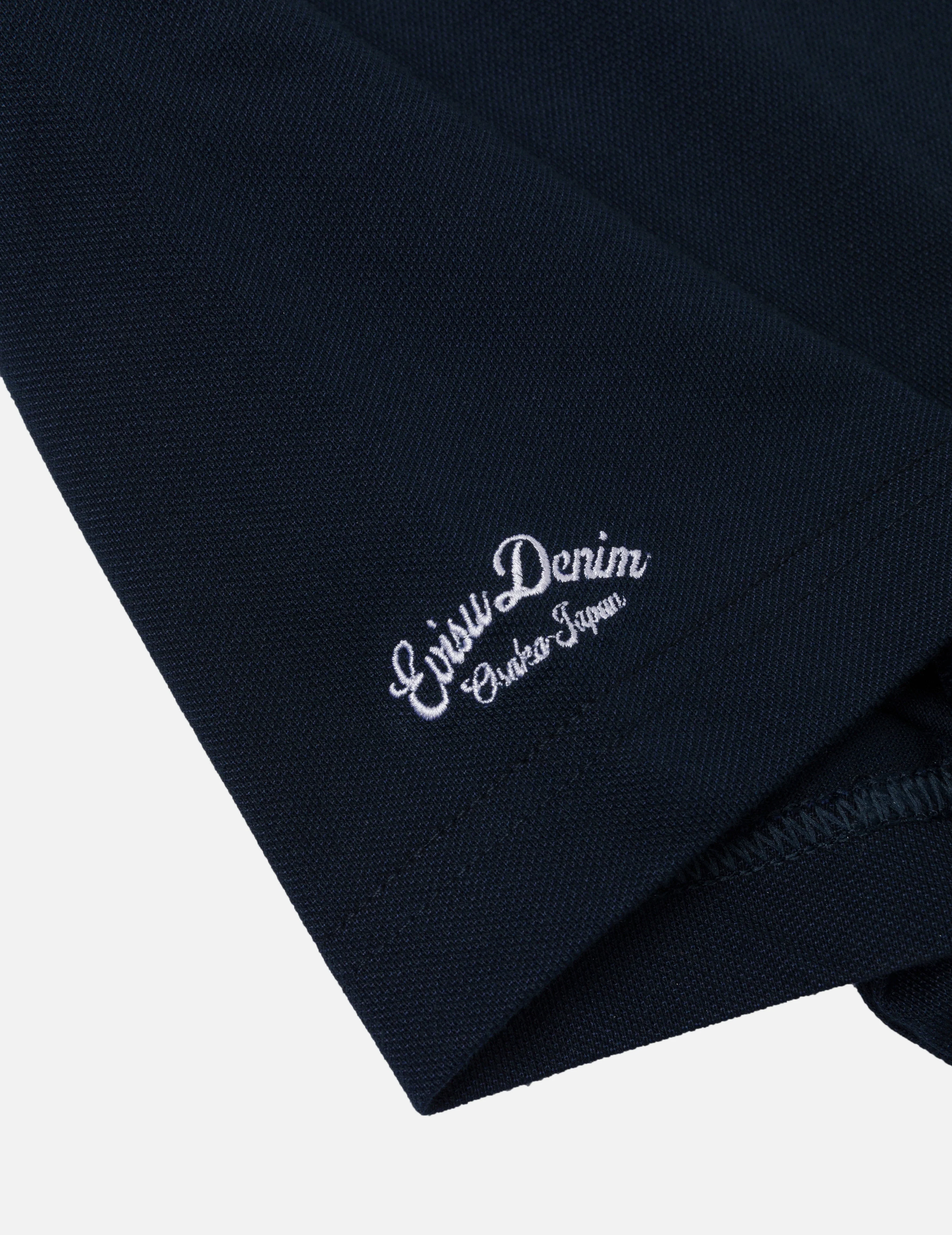 Seagull and Slogan Embroidery Fashion Fit Polo Shirt - Image 6
