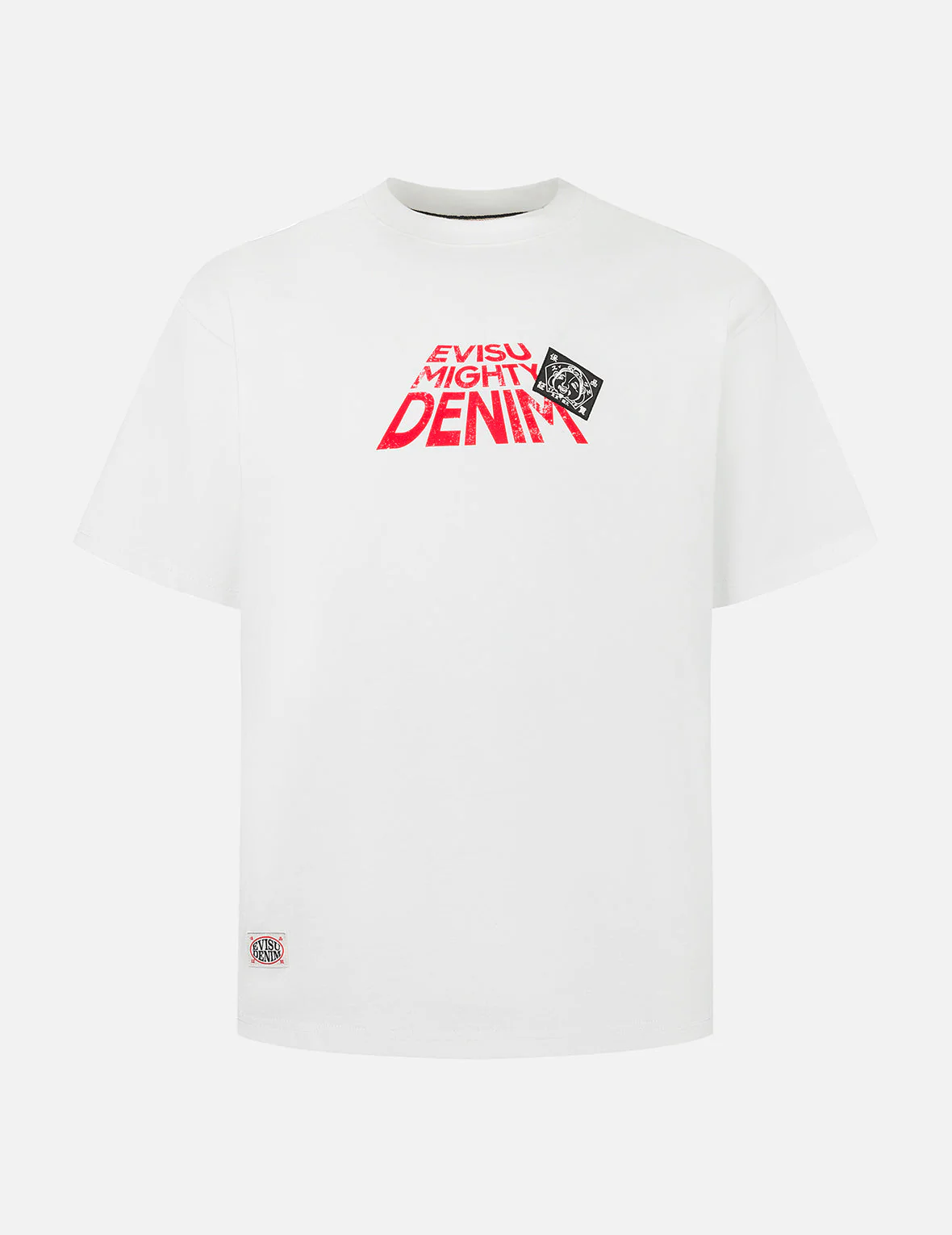 Seagull and Slogan Print Relax Fit T-shirt - Image 3