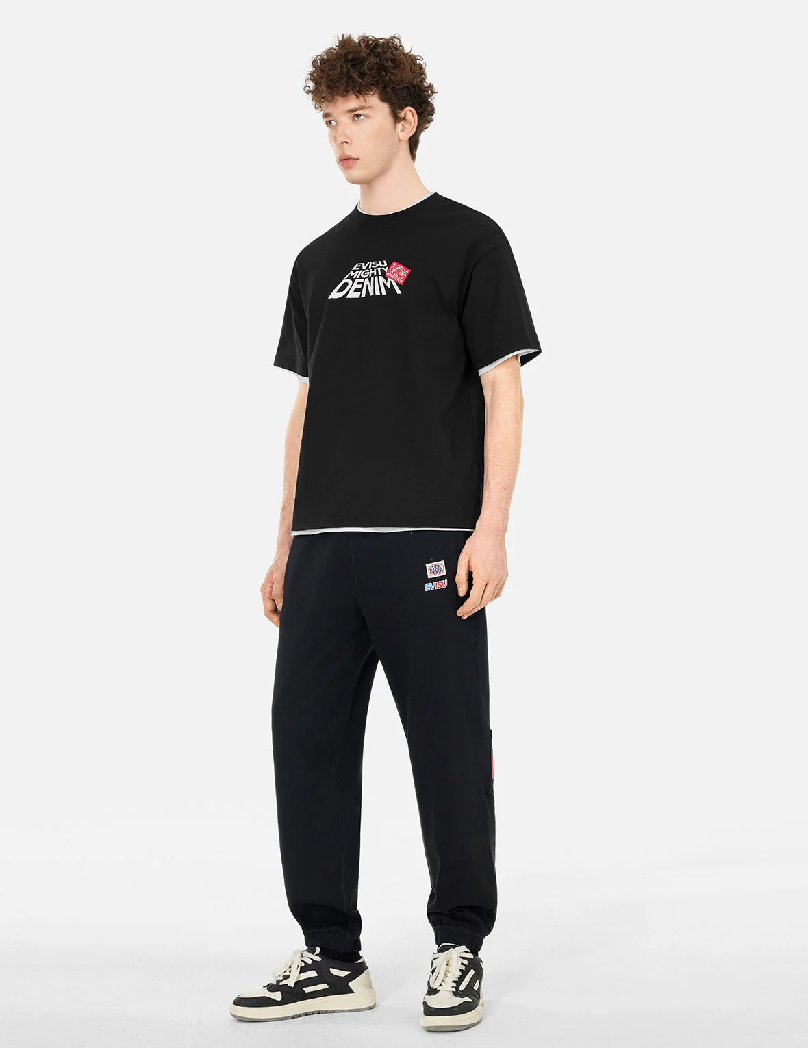 Seagull and Slogan Print Relax Fit T-shirt - Image 6