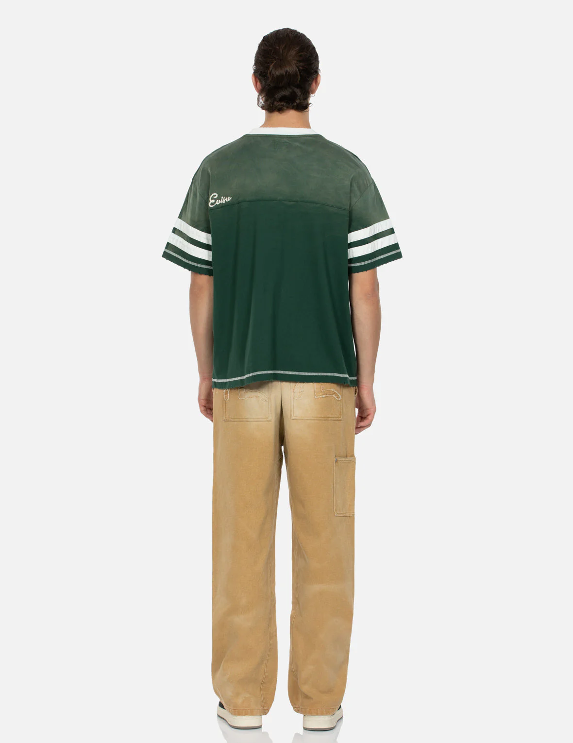 Seagull Appliqué Embroidery Baggy Fit Carpenter pants - Image 10