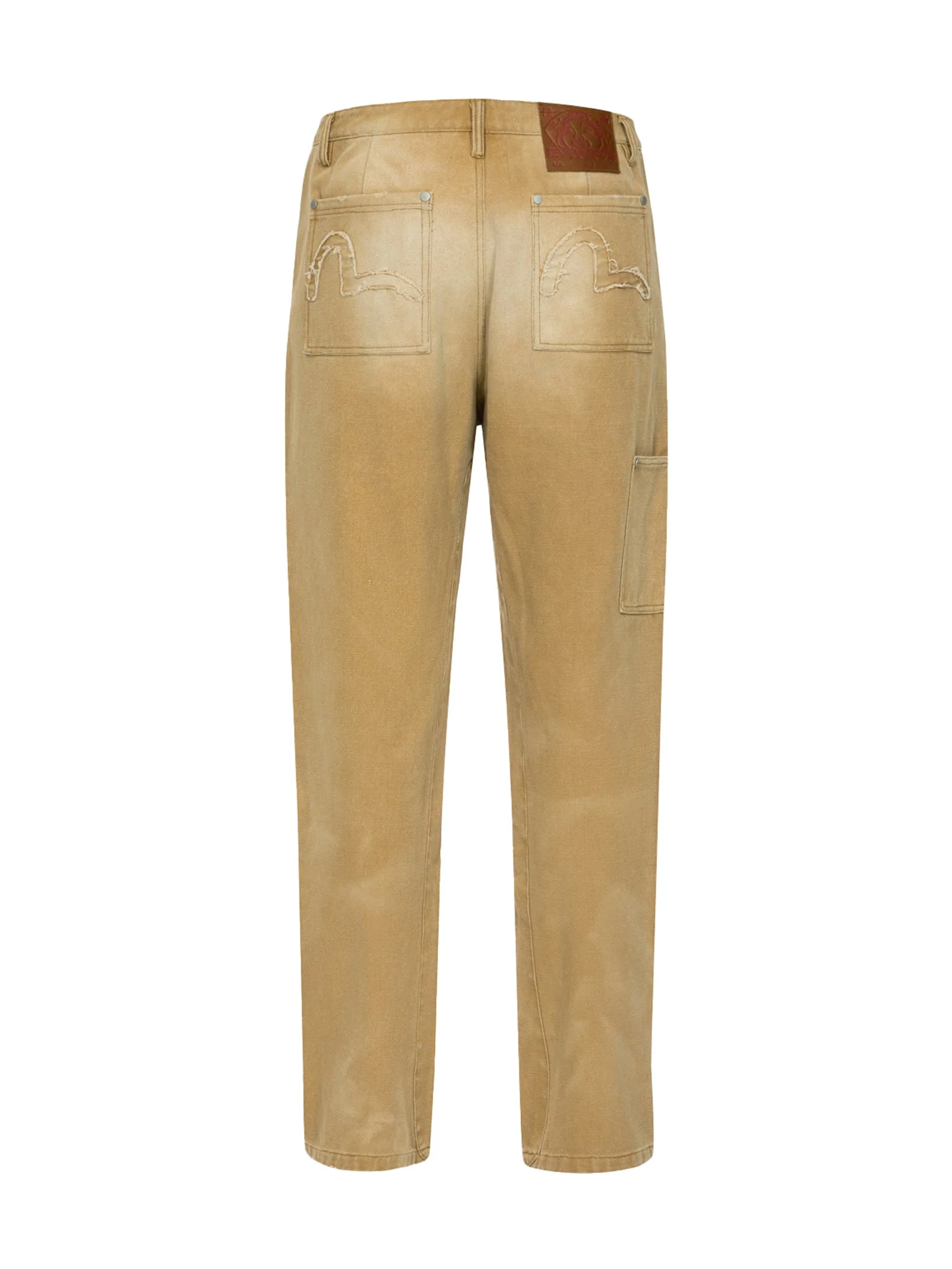 Seagull Appliqué Embroidery Baggy Fit Carpenter pants - Image 18