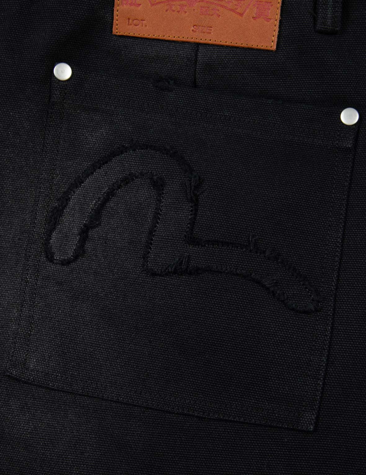 Seagull Appliqué Embroidery Baggy Fit Carpenter pants - Image 24