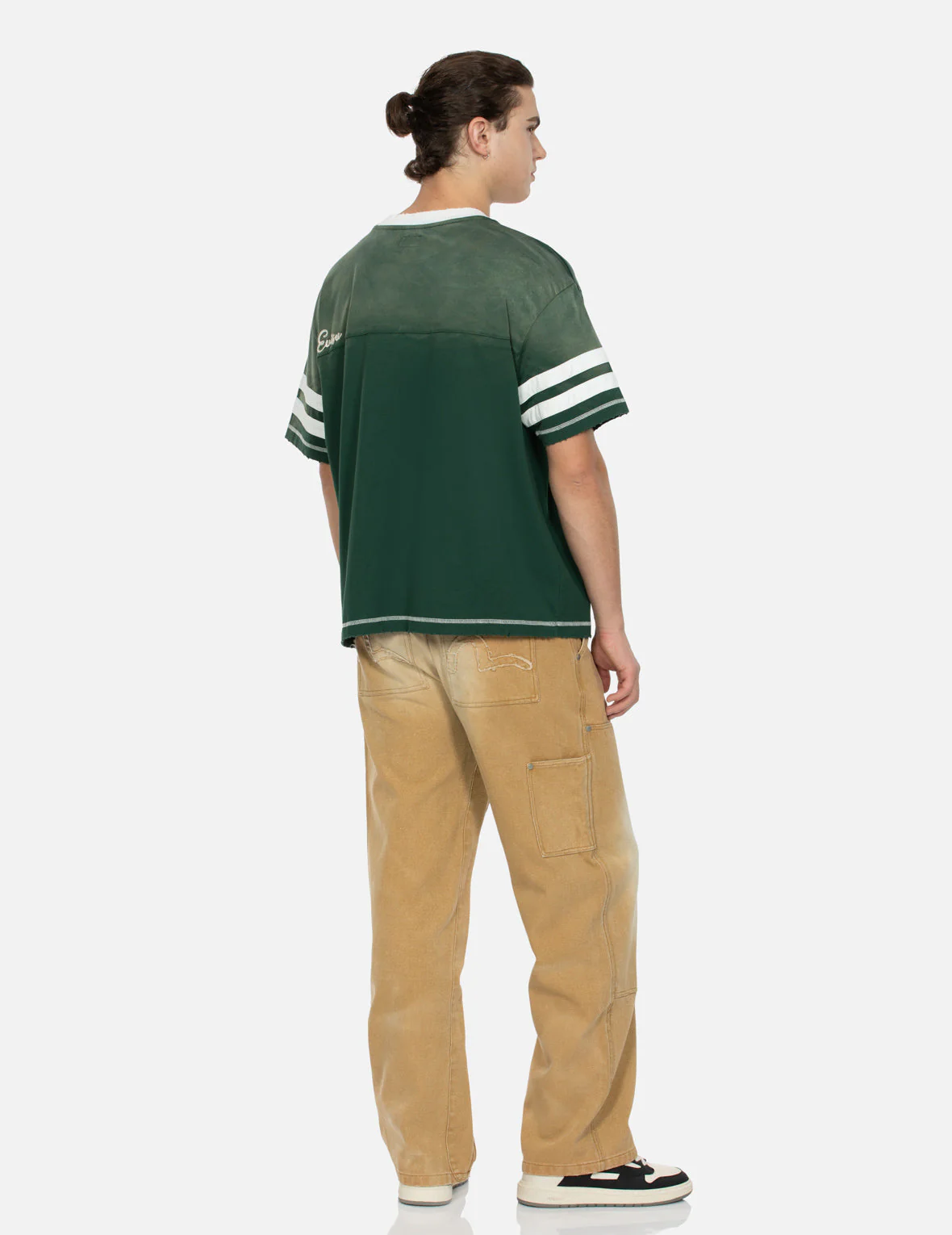 Seagull Appliqué Embroidery Baggy Fit Carpenter pants - Image 6
