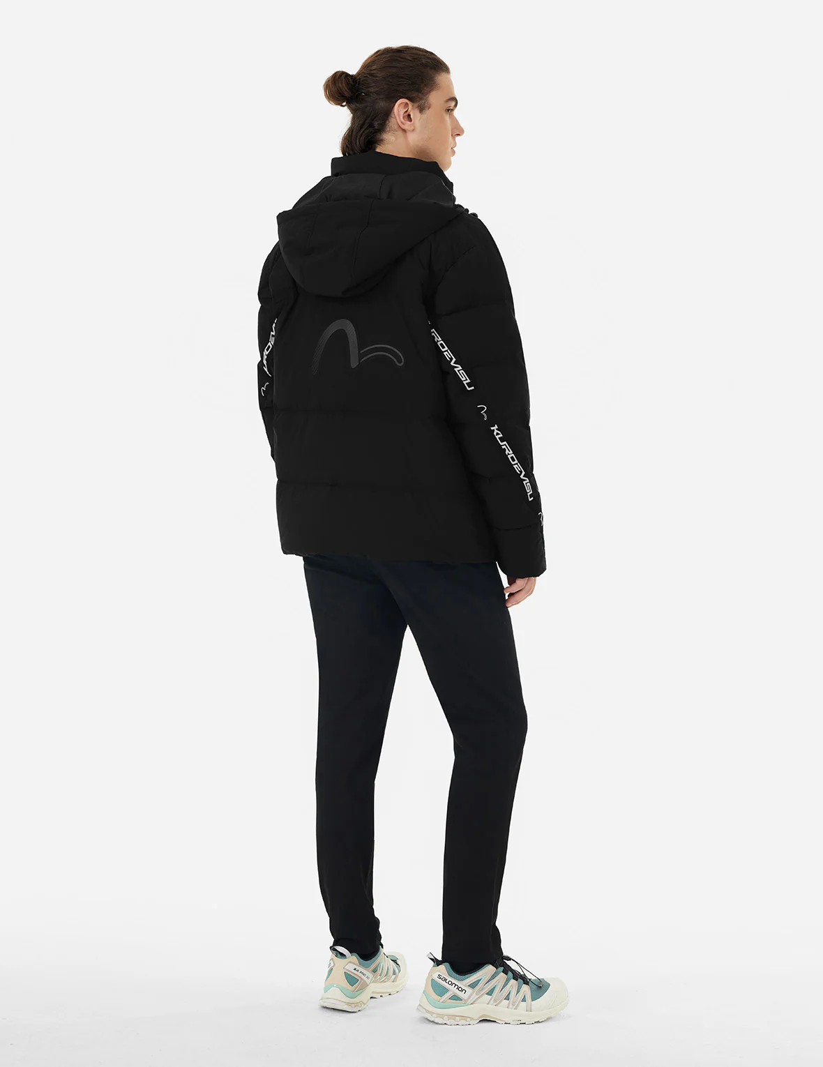 Seagull Appliqué Regular Fit Down Jacket - Image 3