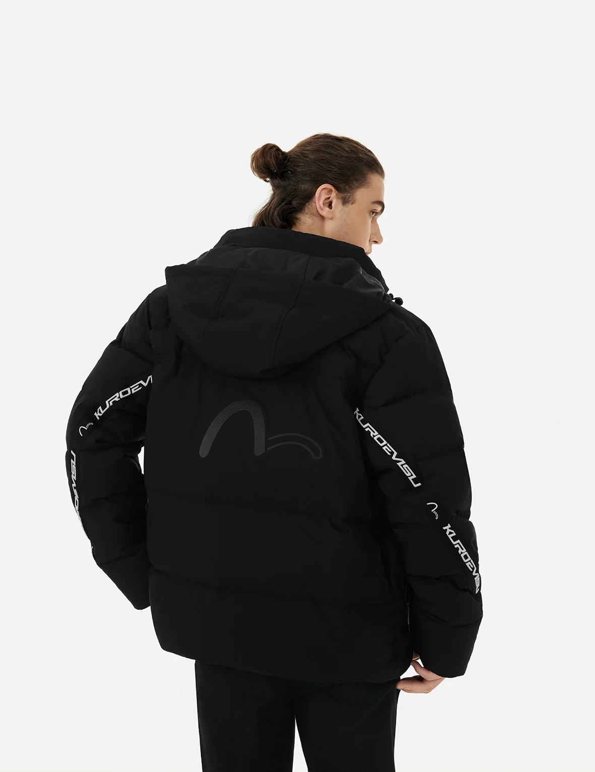 Seagull Appliqué Regular Fit Down Jacket - Image 5