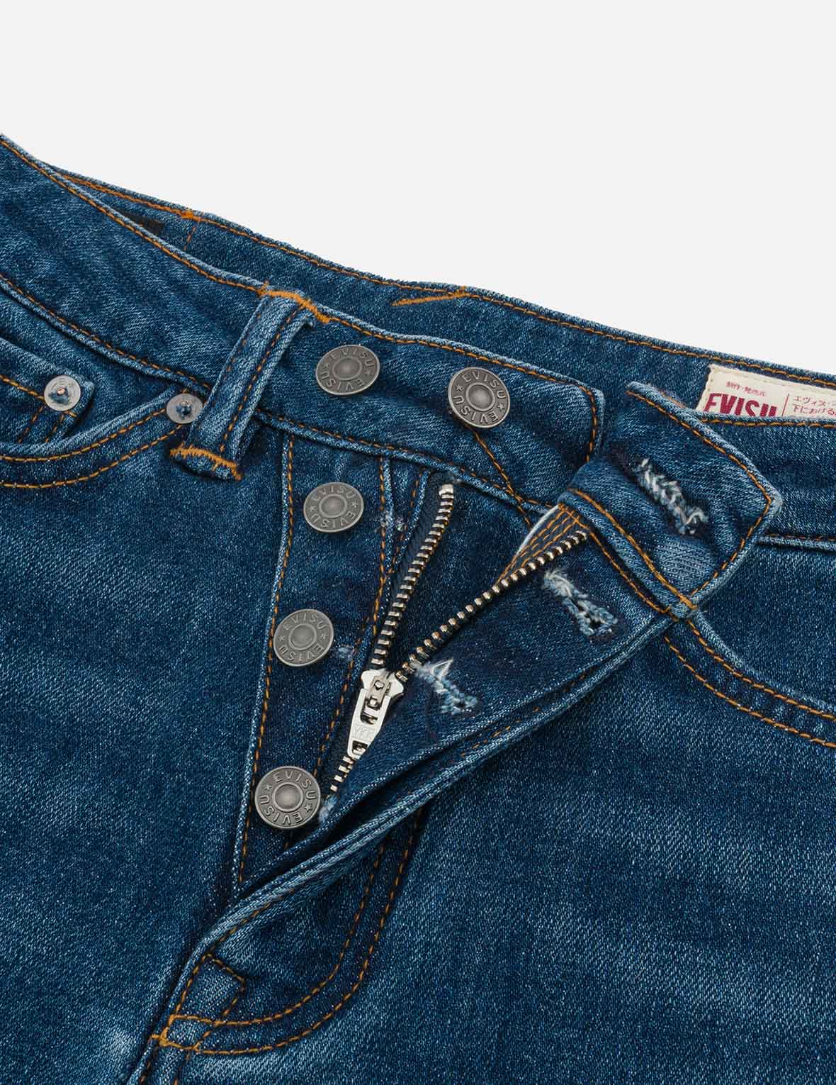 Seagull Appliqué Embroidery Skinny Jeans - Image 5