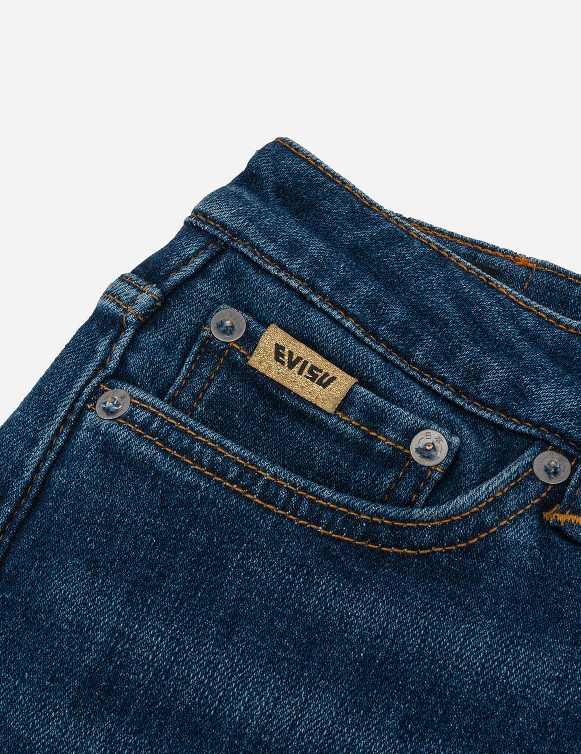 Seagull Appliqué Embroidery Skinny Jeans - Image 7