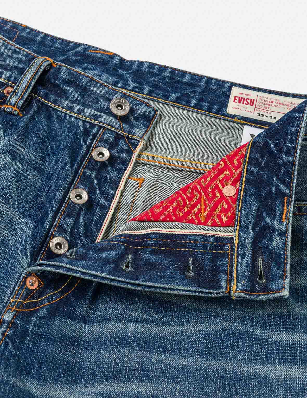 Seagull Appliqué Pocket Jeans #2030 - Image 10