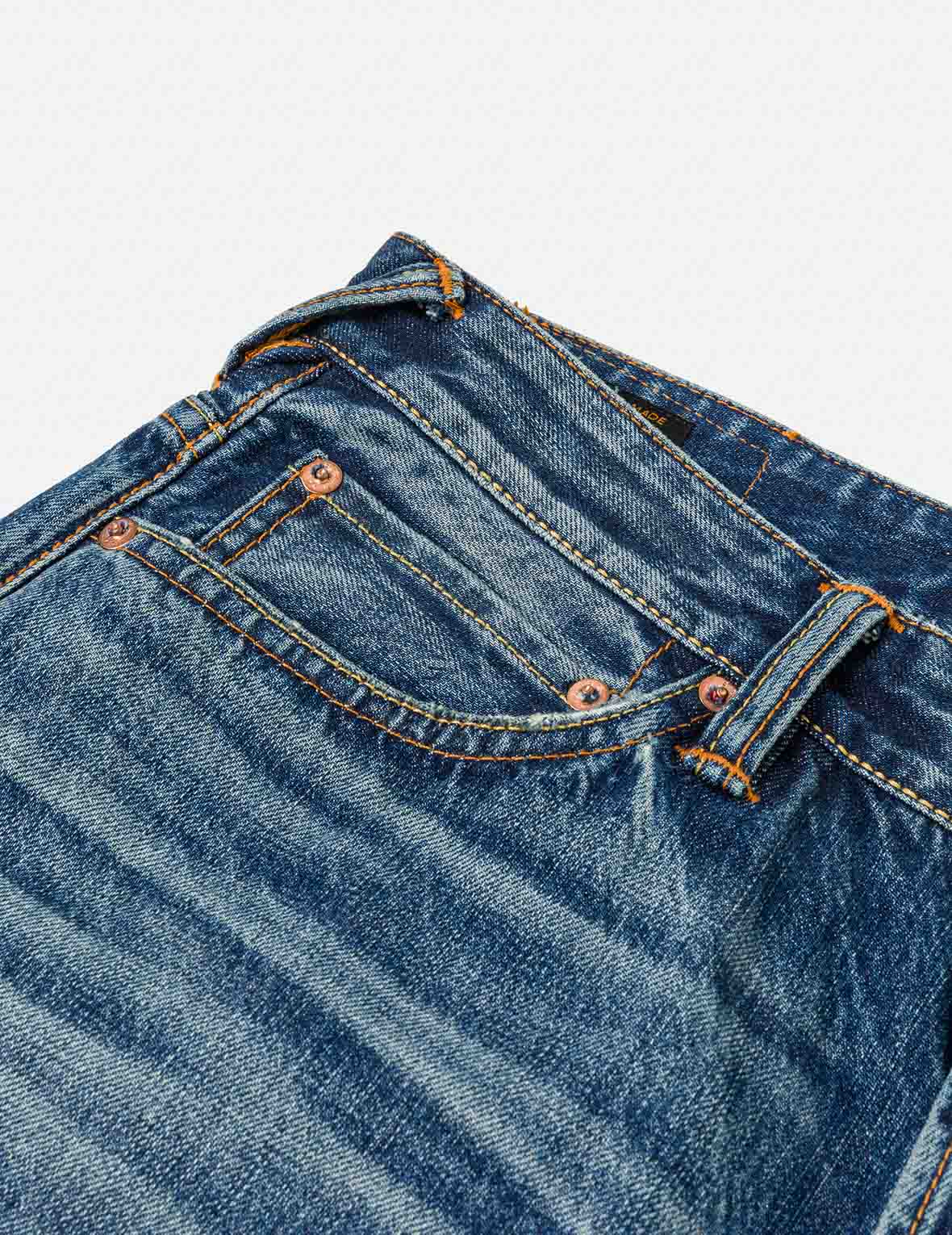 Seagull Appliqué Pocket Jeans #2030 - Image 11
