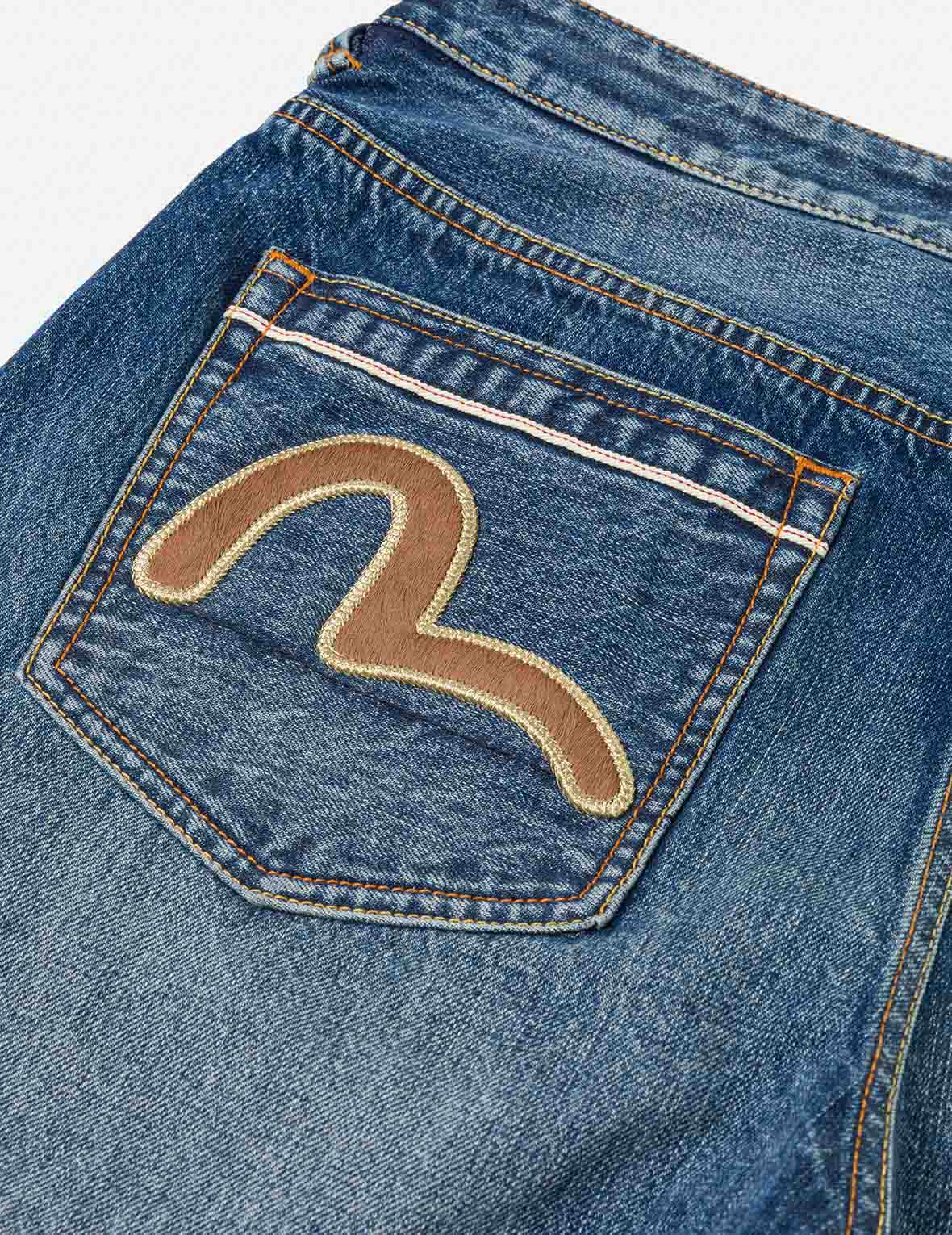 Seagull Appliqué Pocket Jeans #2030 - Image 8